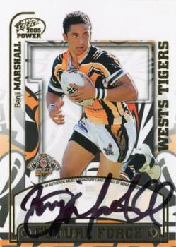 2005 Select Power - Future Force Signature Cards #FF15 Benji Marshall Front